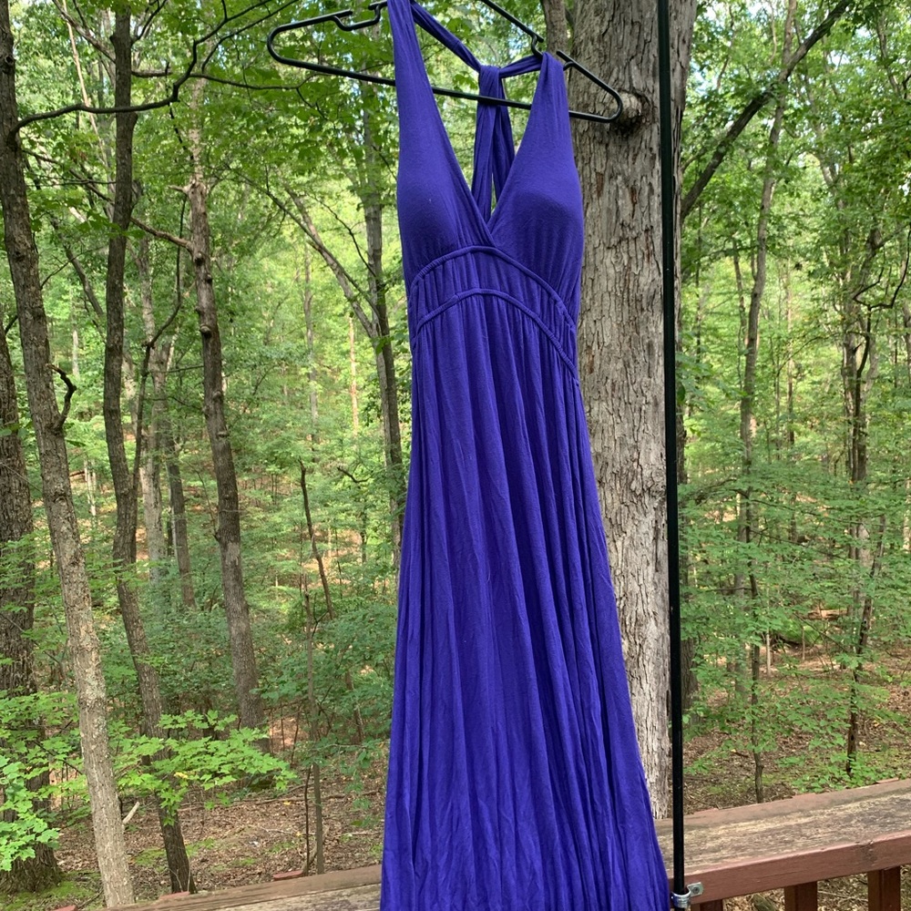Purple forever 21 maxi dress